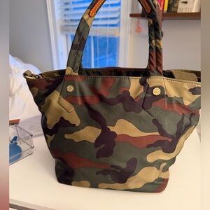 MZ Wallace Camouflage Tote Bag